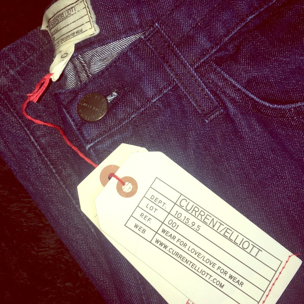 BNWT Current/Elliott, The Stove Pipe, sz25 sz2